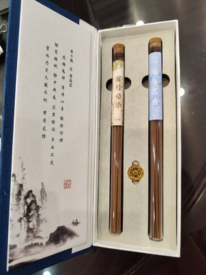 Chinese Agarwood Incense Sticks Eaglewood Incense Warm Wood Scent Sustainable