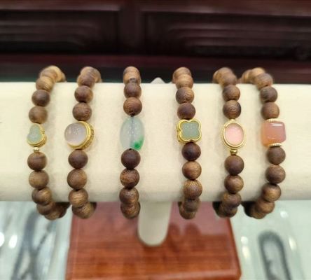 Religious Mystical Bracelet Agarwood Bead Bracelet Chemical Free