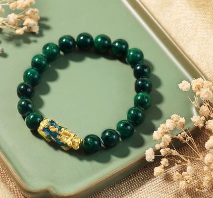 Chinese FengShui Mystical Bracelet PiXiu Jade Protection Bracelet