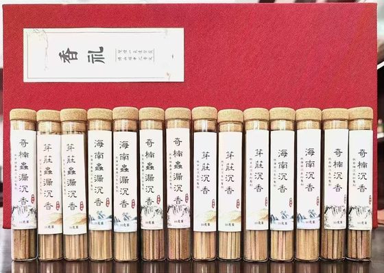 High Class Oblong Chinese Joss Stick Relaxation Sleeping Aid Pure Agarwood Fragrance Stick
