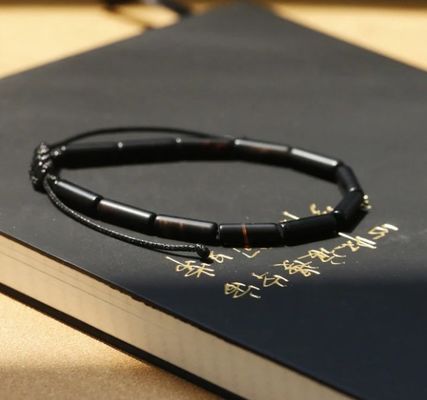 10/12/14 Beads Mystical Bracelet Black Onyx Bead Bracelet Support Protection Bracelet