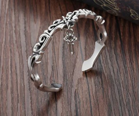 Viking Style Twisted Braided Pattern Copper Balance Bracelet