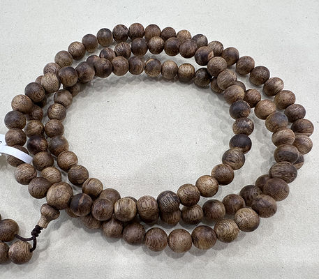 6MM - 20MM Beaded Bracelet Couple Fragrance Wood Bracelet Pattern Agar Wood Bracelet