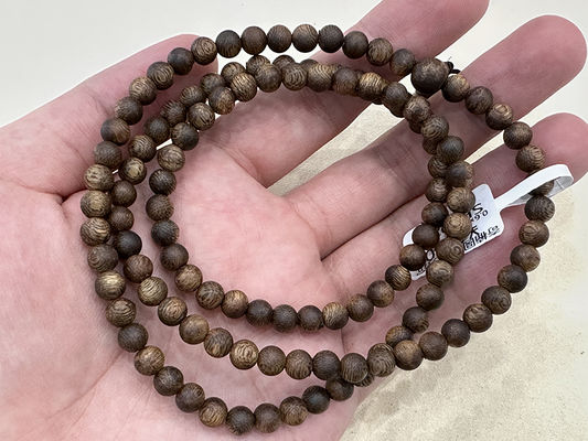 Authentic Wealth Agarwood Bracelet For Spiritual Connection And Balance