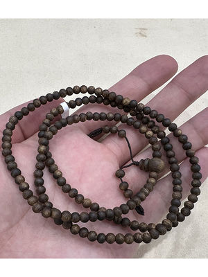 Customize Natural Round Agarwood Bracelet 6mm 8mm 10mm 12mm Yoga Meditation Healing