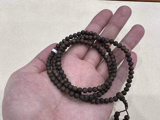 10mm 12mm Pure Agarwood Bracelet Adjustable Natural Oud Bracelet