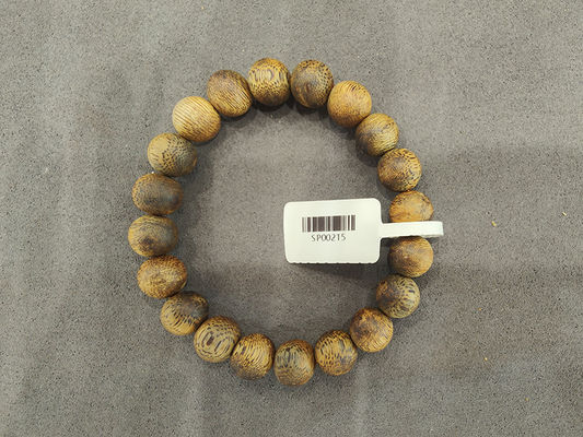 Natural Chinese Agarwood Bracelet Luxury Oud Bead Bracelet Smooth Texture