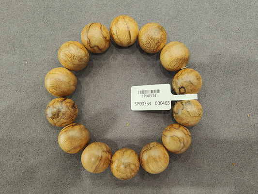 Adjustable Agarwood Bracelet Adjustable Superior Underwater Oud Wood Bead Bracelet