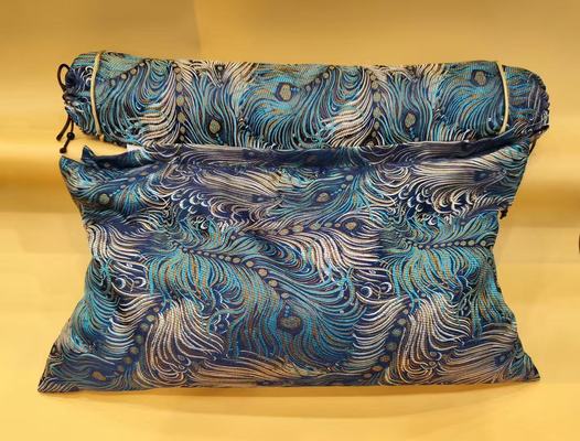 luxury Rectangular Agar Wood Pillow Woody Scent For Better Sleep