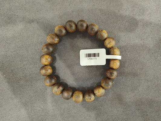 Couple Agarwood Fragrance Wood Bracelet Unisex Buddhist Wooden Bead Bracelet