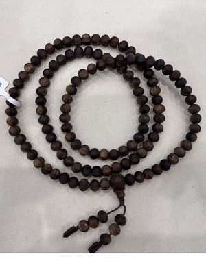 Luxurious Underwater Oud Bead Bracelet Round Adjustable Size Exquisite Craftsmanship