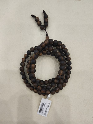 Adjustable 12mm Agarwood Bead Wristlet For Fob Terms And Bead Size