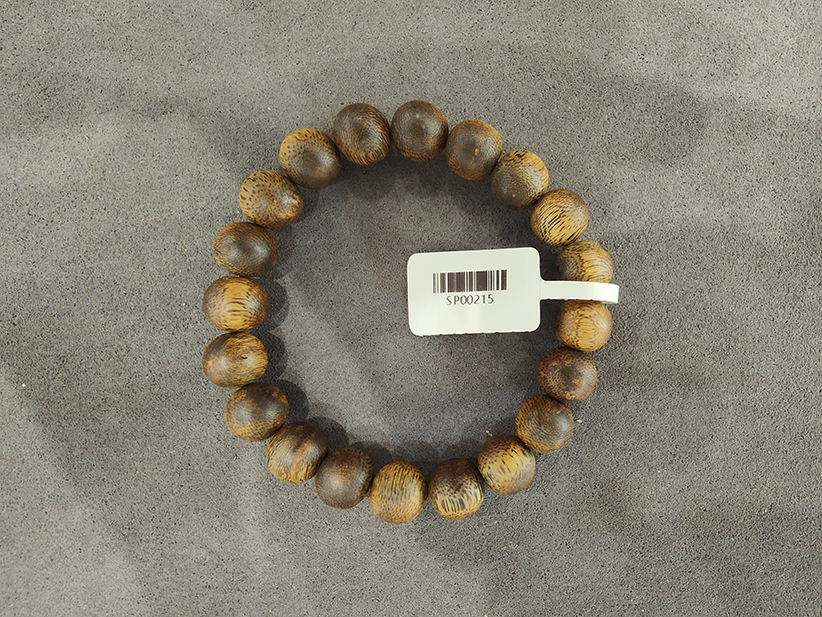 Couple Agarwood Fragrance Wood Bracelet Unisex Buddhist Wooden Bead Bracelet