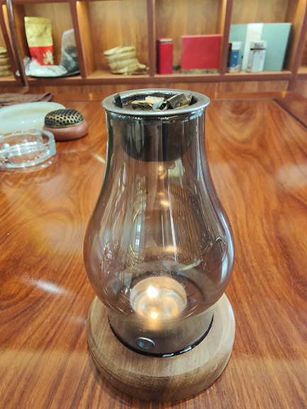 Lightweight Agarwood Aroma Fragrance Lamp For Religious 0.3kg Weight