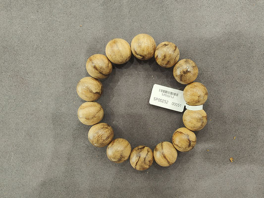 Buon prezzo Bracciale con grani di Oud cinese da preghiera, regolabile, da 10 mm, per la connessione spirituale in linea